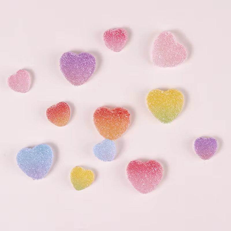 20Pcs Soft Candy Nail Charms 