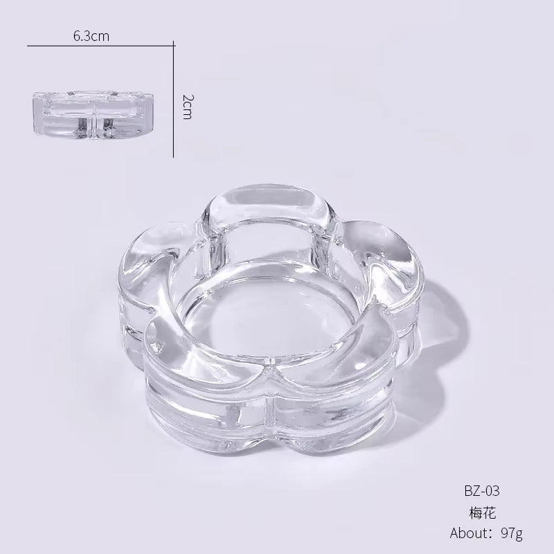 Acrylic Cup Acrylic Powder Liquid Crystal Glass Dish Bowl 