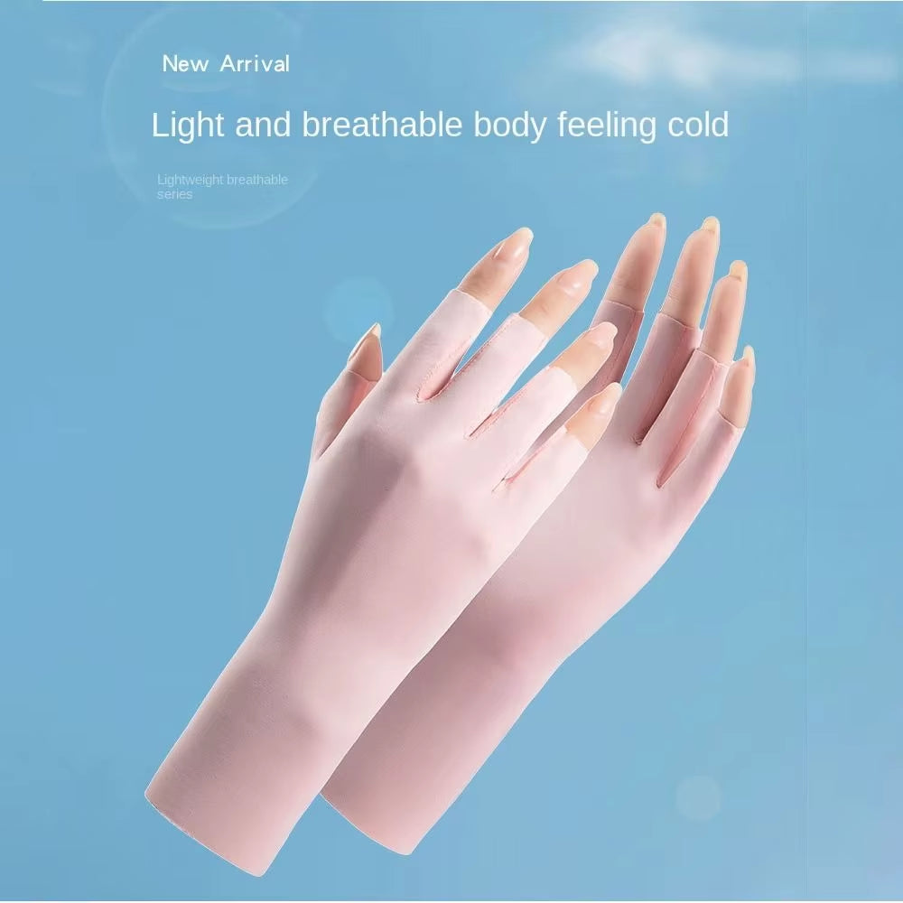 UV Protection Gloves For Nail Artists salon