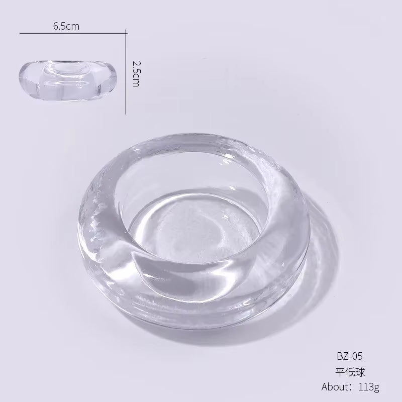 Acrylic Cup Acrylic Powder Liquid Crystal Glass Dish Bowl 