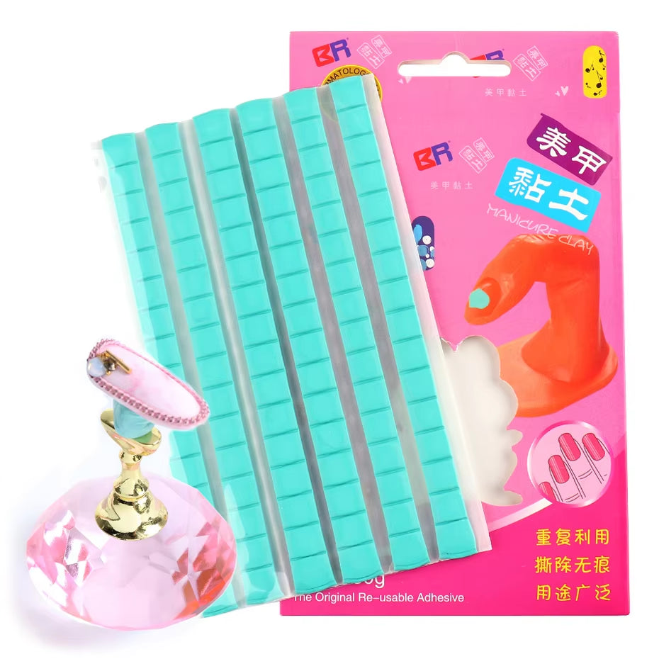 1 Pack Nail Adhesive Removable Glue Clay For Stand Holder Display 