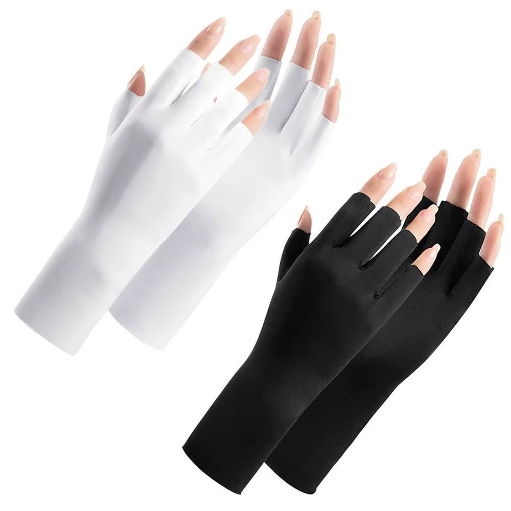 UV Protection Gloves For Nail Artists salon