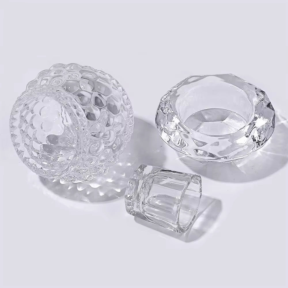 Acrylic Cup Acrylic Powder Liquid Crystal Glass Dish Bowl 