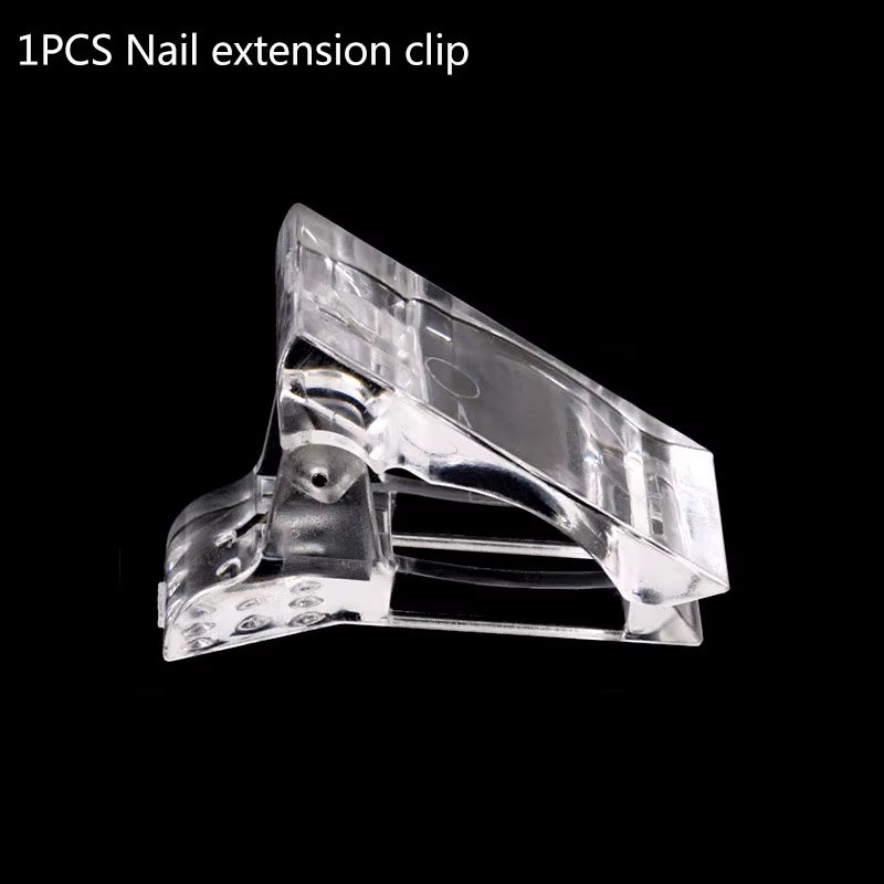 100Pcs Half Transparent Press on Nail  Tips